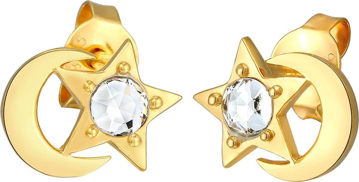 Immagine prodotto Elli Astro, Mezzaluna, Stelle (Argento 925, Cristallo di vetro)