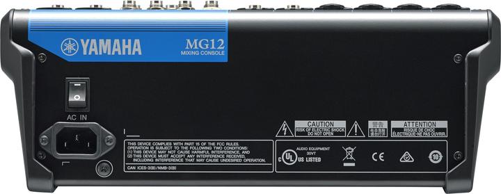 Actual product image Yamaha Mg12 (Studio- and Livemixer)