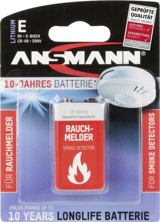 Produktbild Ansmann Extrem (1 Stk., 9V Block, 1200 mAh)