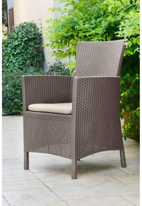 Actual product image Keter Iowa balcony Balcony Set Table: 39x39x43 Chair: 62x60x89 (62 cm)