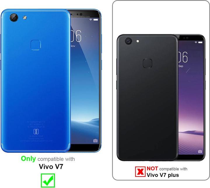 Actual product image Cadorabo Case for Vivo V7 with belt clip (Vivo V7)