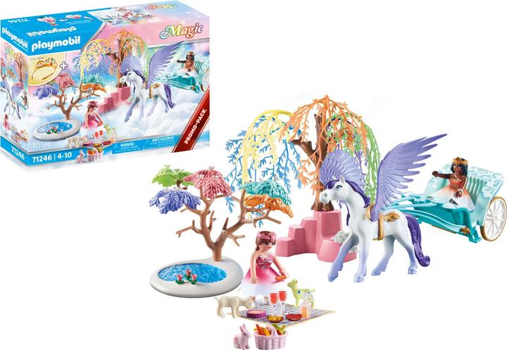 Produktbild Playmobil Magic Picknick mit Pegasus-Kutsche (71246, Playmobil Magic)