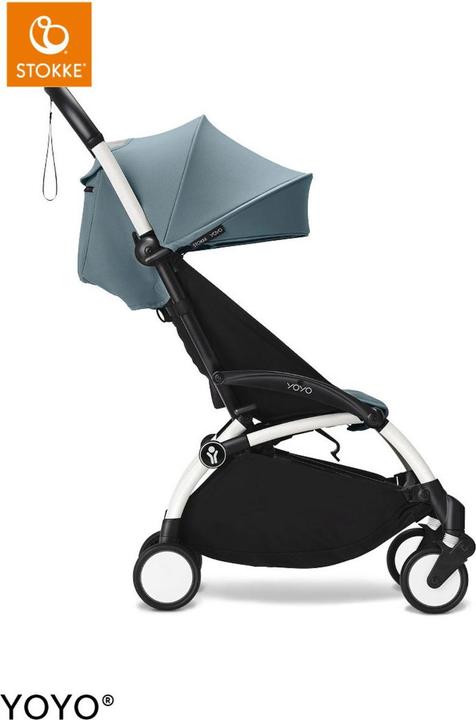 Actual product image Stokke YOYO³ 0+ white with 6+ textile set