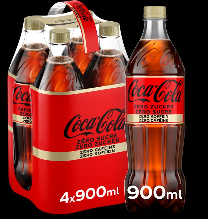 Coca Cola Zéro décaféiné (4 x 90 cl)