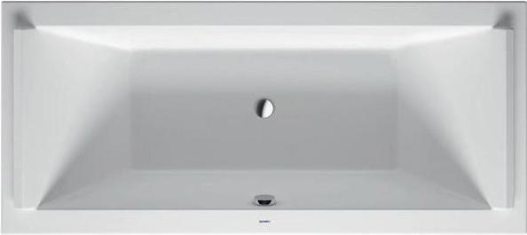 Actual product image Duravit Double bath rectangular bath Starck 3 80 x 180 cm white smooth 7003380000000 (174 l, 180 cm, 80 cm)