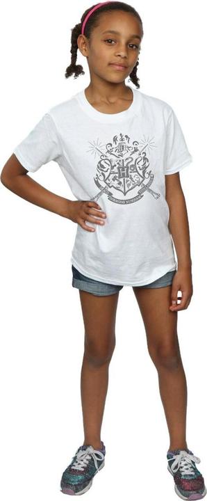 Immagine prodotto Maglietta Hogwarts ragazze in cotone (140, 146)