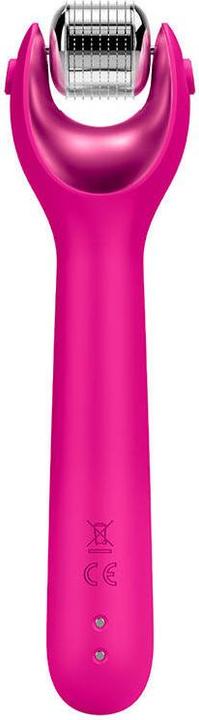Actual product image Konjac Sponge Roller do mezoterapii igłowej twarzy 9w1 Geske z Aplikacją (magenta)