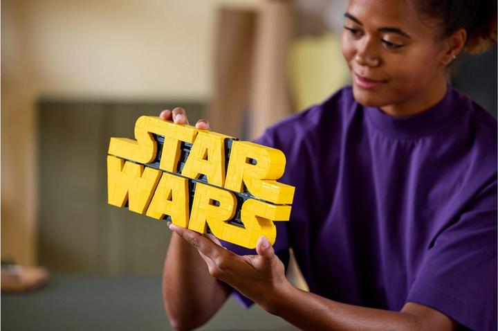 Actual product image LEGO Star Wars™ logo made from bricks (75407, LEGO Star Wars)