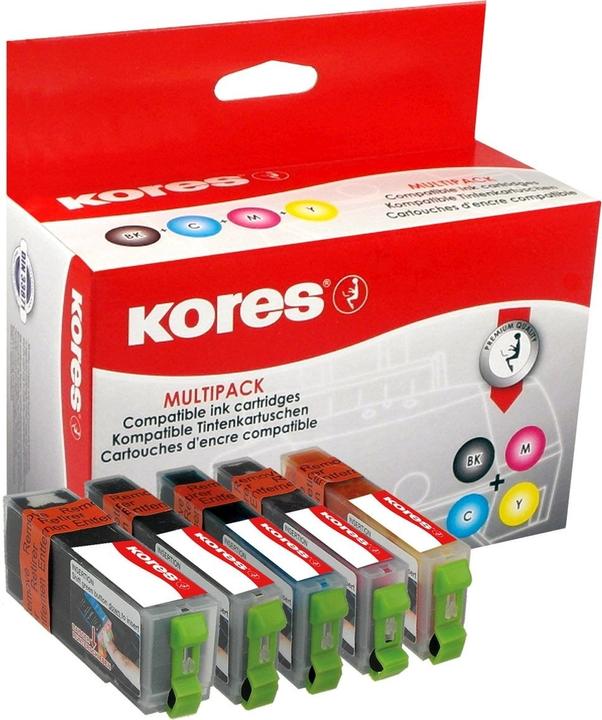Produktbild Kores G1518KIT - Tinte auf Farbstoffbasis - Foto schwarz - Foto zyan - Foto magenta - (M, C, Y, BK)