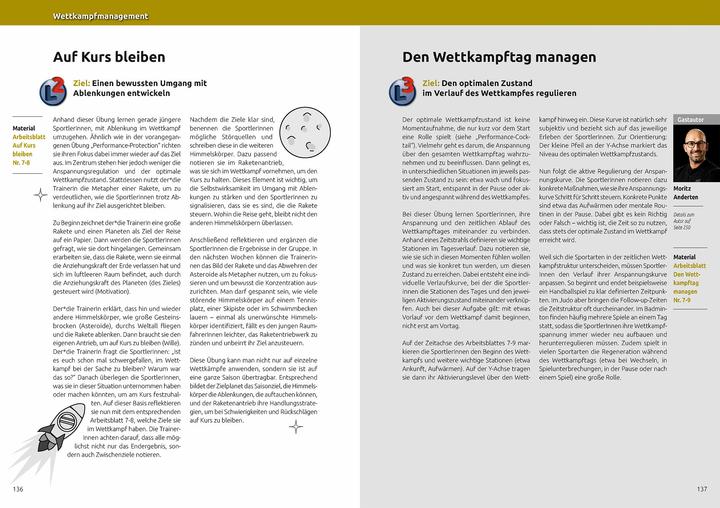 Produktbild Mentales Training im Leistungssport - Teil 2 (Deutsch, Tom Kossak, Kai Engbert, Neuer Sportverlag, 2021)