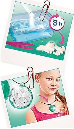 Actual product image Clementoni Jewellery crystals