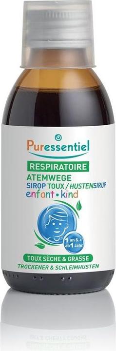 Immagine prodotto Puressentiel Sciroppo per la tosse respiratoria per bambini, 140 ml (1 Pezzo/i)