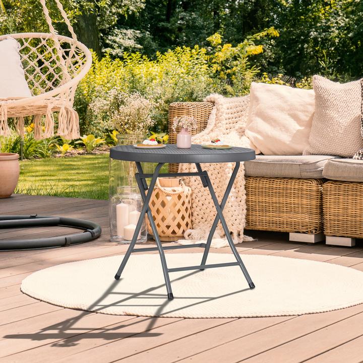 Image du produit Relaxdays Table de jardin (80 cm)