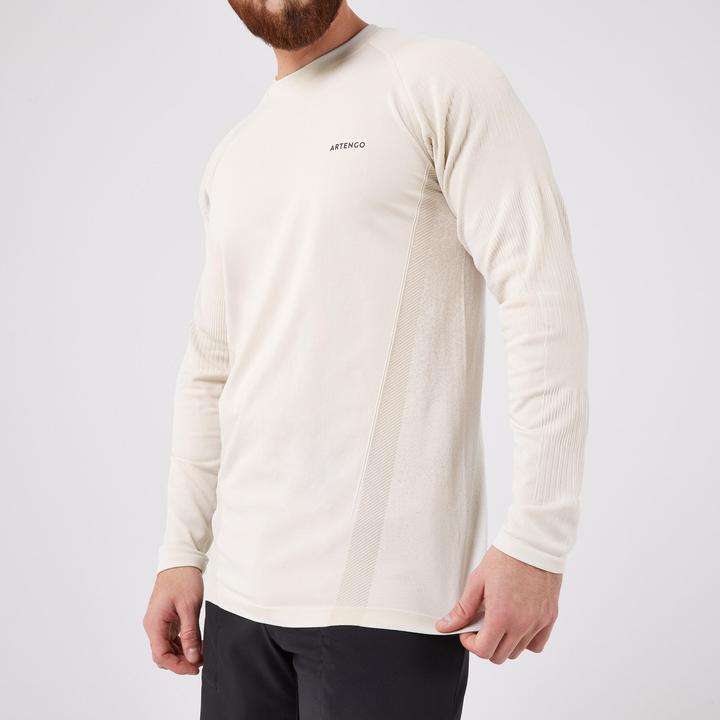 Immagine prodotto Artengo Camicia da uomo a maniche lunghe tennis - beige (XXL)