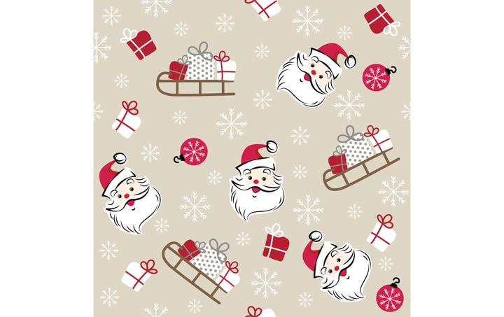 Productafbeelding Paper + Design Kerst servet van cellulose 33x33cm Kind (20 x, 33 x 33 cm)