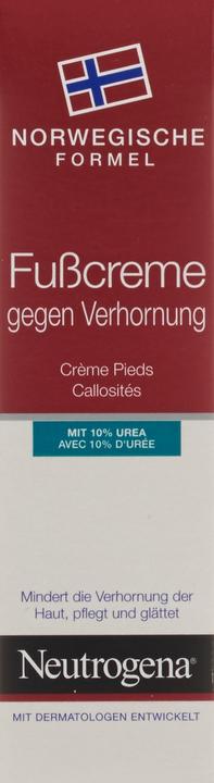 Actual product image Neutrogena Foot cream een Verhornunen (Foot cream & foot gel, 50 ml)