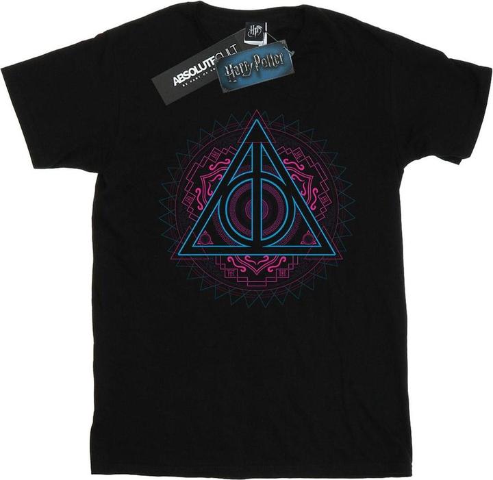 Neon Deathly Hallows TShirt (XL)
