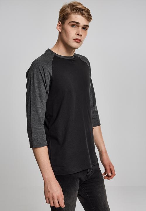 Produktbild Urban Classics Contrast 3/4 Sleeve Raglan Tee (L)