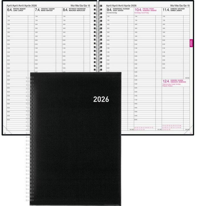Actual product image Biella Business Agenda Quarta (21 x 29.7 cm)