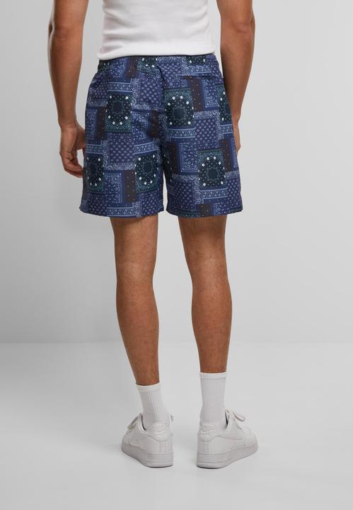 Actual product image Urban Classics Pattern Swim Shorts - 4984 (S)