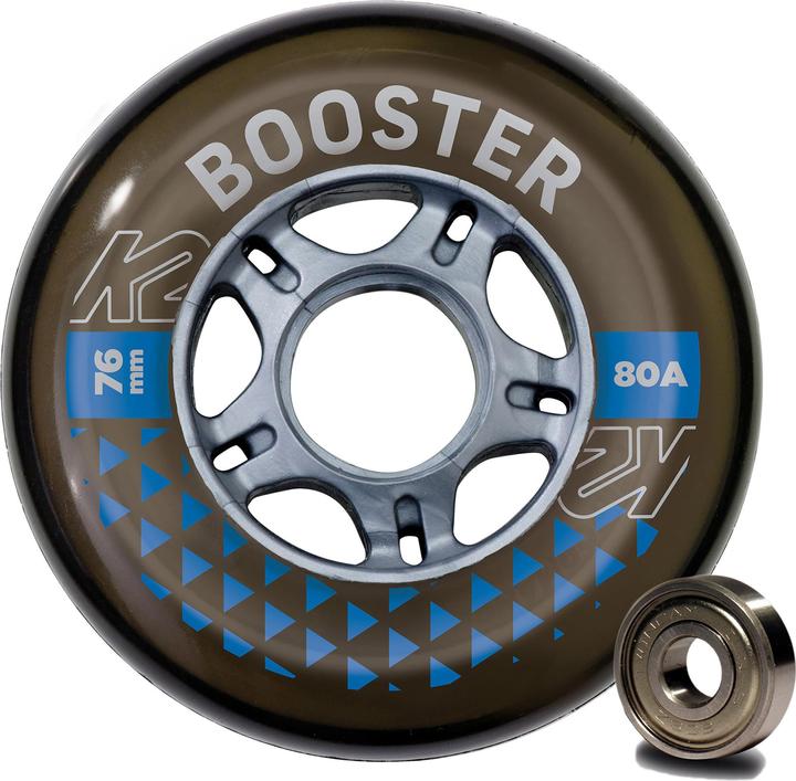 Produktbild K2 BOOSTER 76MM 80A 8-WHEEL PACK W ILQ 5 (76 mm, 80A)