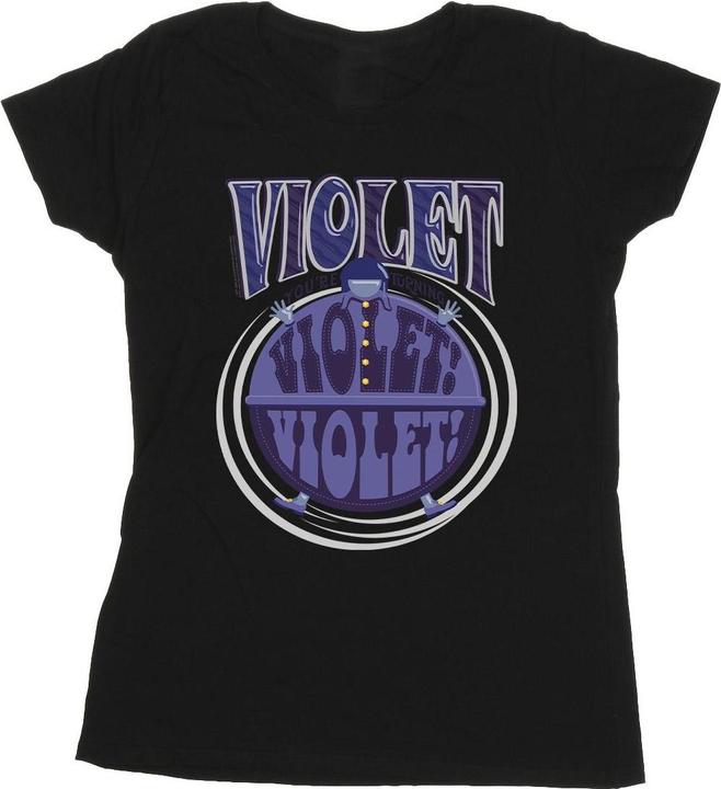 Willy Wonka & the Chocolate Factory Violet Turning Violet TShirt (XL)