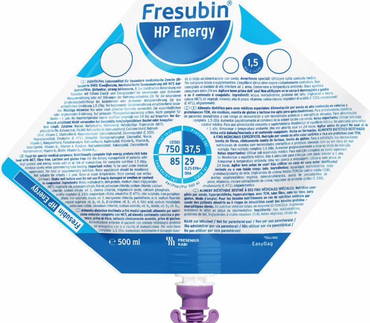 Actual product image Fresubin HP Energy (Fruit, 1 pcs., 8825 g)