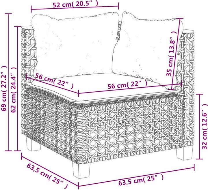 Actual product image VidaXL Margaritha