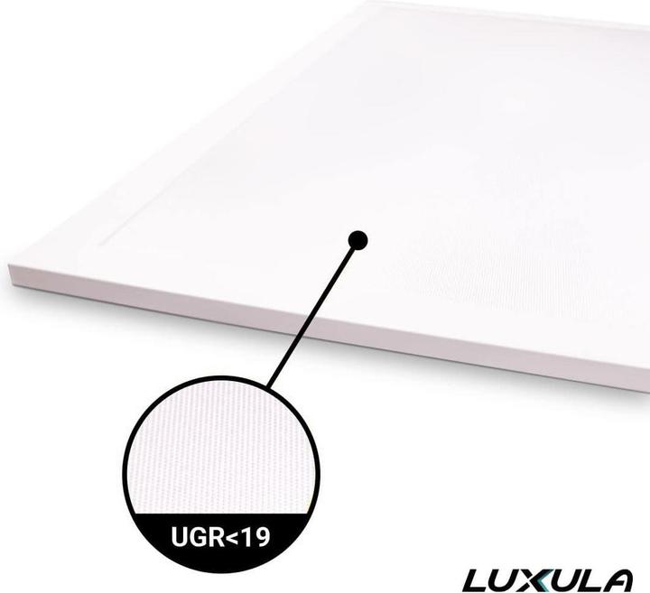 Actual product image Luxula LED BackLit panel, 62x62, anti-glare property (4400 lm)