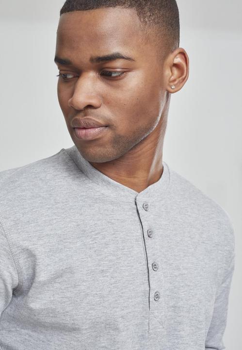 Image du produit Urban Classics Basic Henley L/S Tee (XS)