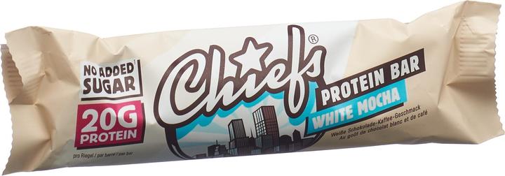 Produktbild Chiefs Protein Bar (Mocha, Weisse Schokolade, 1 Stk., 55 g)