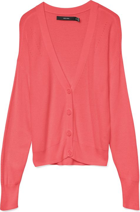 Vero Moda Vmnewlexsun Ls Short V-Neck Car Ga Noos
