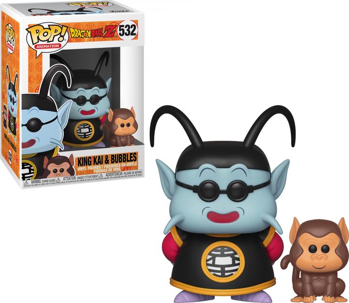 Actual product image Funko POP! - Dragonball Z: King Kai & Bubbles