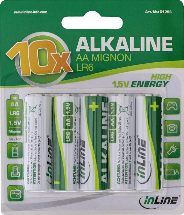 InLine High Energy (10 pcs., AA, 2900 mAh)
