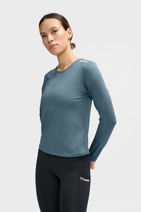Actual product image hummel Hmlmt Aura Mesh T-Shirt L/S (L)