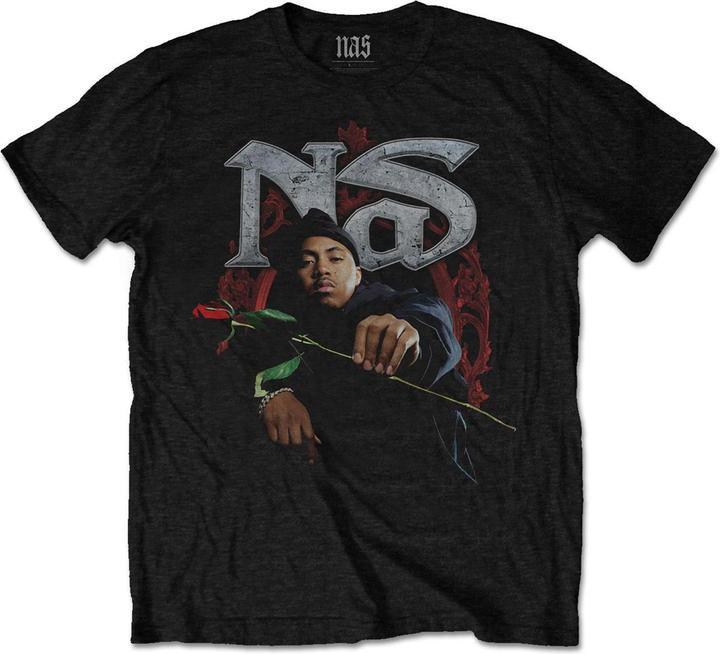 Nas Red Rose TShirt (XXL)