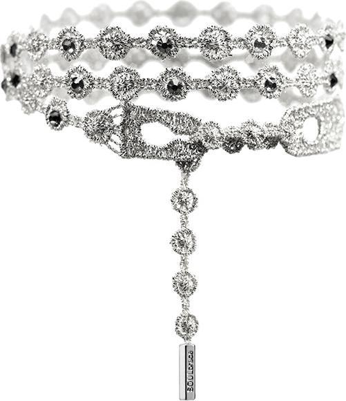 Soulbrace Armband Crystal (60 cm, Alcantara)
