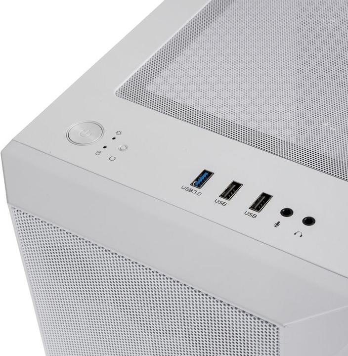 Image du produit Silverstone Fara H1M Micro-ATX Case - Verre trempé (mATX, Mini-ITX, Mini-DTX)
