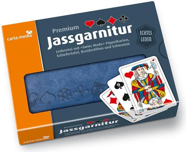 Produktbild Premium Jassgarnitur Blue Sky (Französisch)