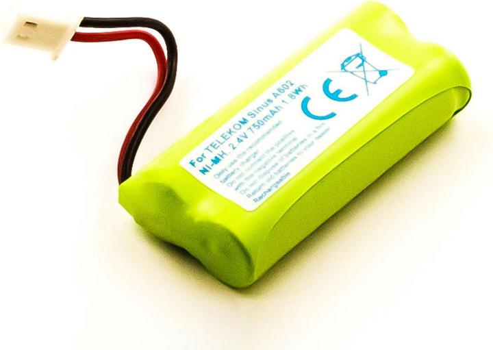 Produktbild AGI Akku kompatibel mit Audioline babycare 7 - Babyphone-Akku - Grün - Audioline - B
