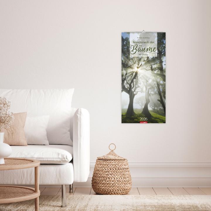 Produktbild Wunderwelt der Bäume Kalender 2026 (33 x 68 cm, Deutsch)