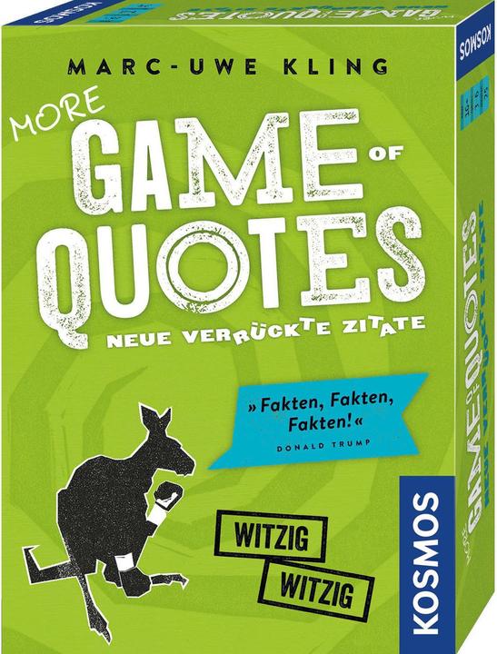 Kosmos More Game of Quotes (Deutsch)