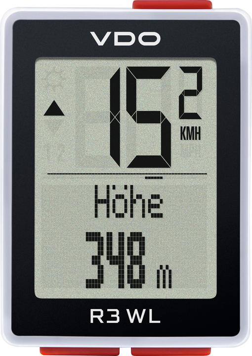 Image du produit Vdo R3 WL STS Tachymètre de vélo avec altimètre Biketacho
