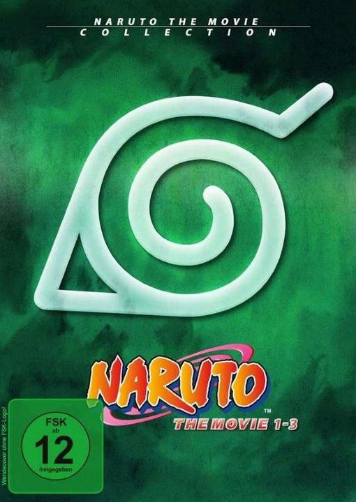 Produktbild Naruto - The Movie Collection (3 DVDs) (3D DVD, Deutsch, Japanisch)
