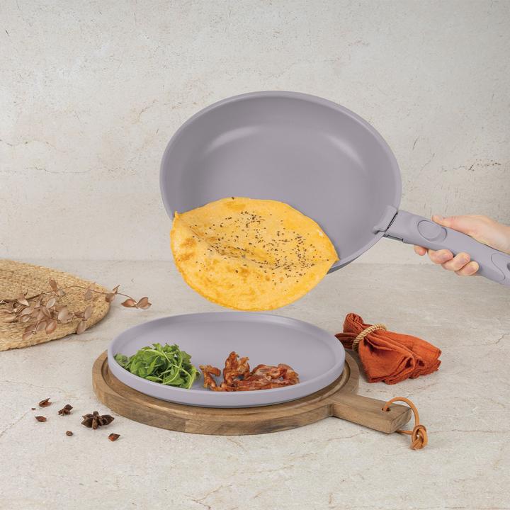 Produktbild BerlingerHaus Design Kochset inkl. Smart Lids, 9-teilig, taupe (Pfannenset + Topfset, Aluminium)