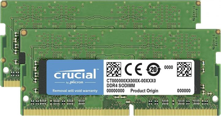 Produktbild Crucial Laptop Memory (2 x 8GB, 3200 MHz, DDR4-RAM, SO-DIMM)
