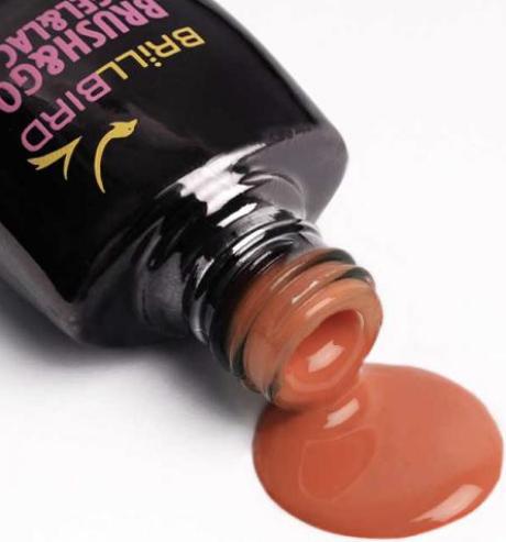 Immagine prodotto BrillBird Brush & go Gel&lac GoGL 50 - 8ml (Smalto per unghie effetto gel)