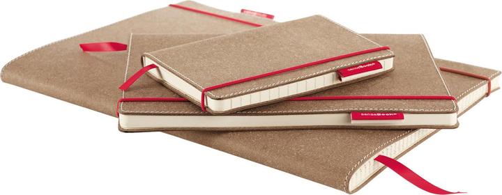 Produktbild Transotype senseBook RED RUBBER (A5, Kariert, Harter Einband)