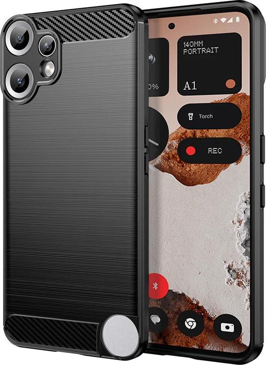 Image du produit Techsuit - Carbon Silicone - Nothing CMF Phone 2 Pro - Black (Nothing Phone (2))