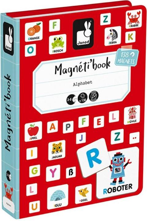 Immagine prodotto Janod Dinosauro del libro di Magneti (Italiano, Francese, Tedesco, Inglese)